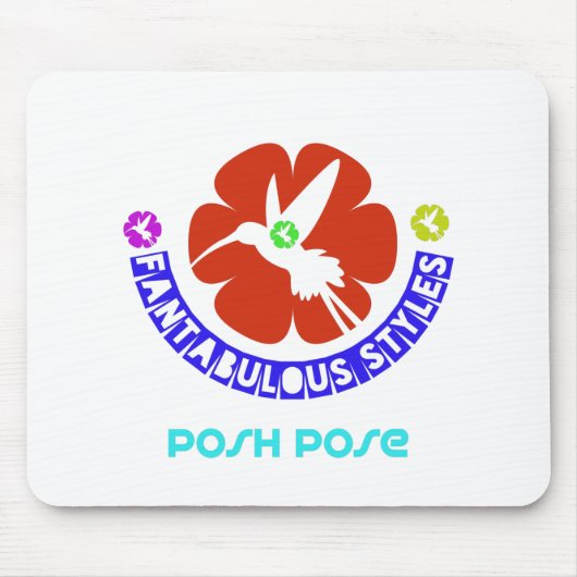 posante Pose Mousepad (Vorne)