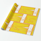 Posaune Geschenkpapier (Ungerollt)