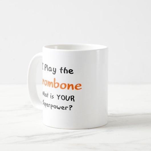 Posaune Kaffeetasse (Vorderseite Links)