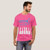 Posaune und Klavier T-Shirt (Vorne ganz)