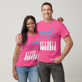 Posaune und Klavier T-Shirt (Unisex)