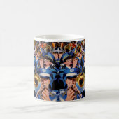 Posaunenmob AKA Bandgeeks verschwunden Kaffeetasse (Mittel)