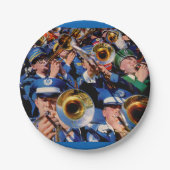 Posaunenmob AKA Bandgeeks verschwunden Pappteller (Vorderseite)