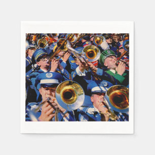 Posaunenmob AKA Bandgeeks verschwunden Serviette