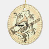 Posaunenrhythmus  keramik ornament (Links)