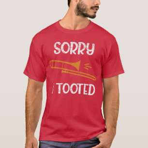 Posaunist Marching Band Musik Geschenkposaune bo T-Shirt
