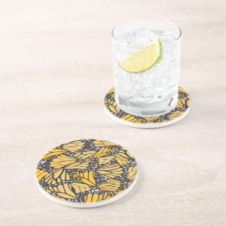 Posavaso estampado mariposa monarca getränkeuntersetzer