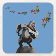 Posavasos Cuadrado De Papel King