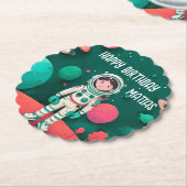 Posavasos cumpleaños personalizado untersetzer (angewinkelt)