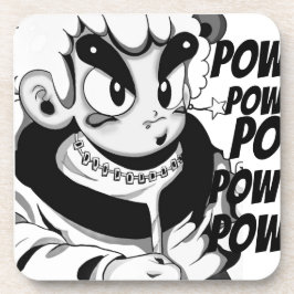 Posavasos de plástico duro getränkeuntersetzer