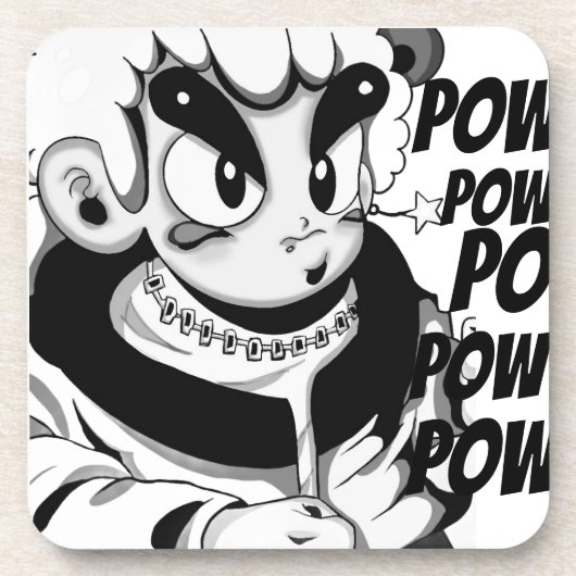 Posavasos de plástico duro getränkeuntersetzer (Vorderseite)