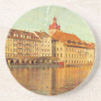 Posavasos Polaroids aus Luzern