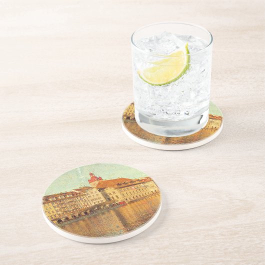 Posavasos Polaroids aus Luzern Getränkeuntersetzer (Seite)