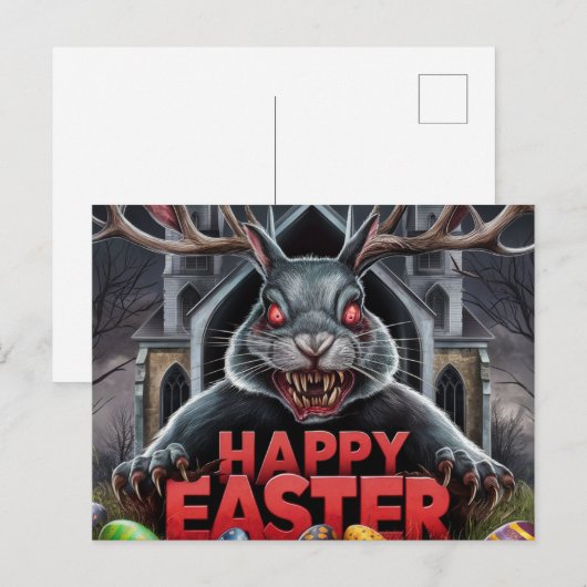 Poscards Happy Easter 03 Postkarte (Vorne/Hinten)