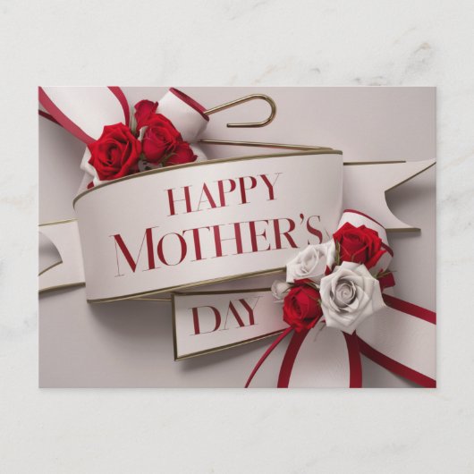 Poscards Mother's Day Fleur 02 Postkarte (Vorderseite)