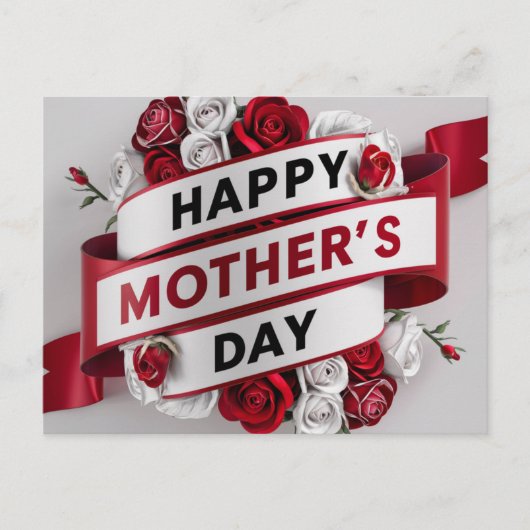 Poscards Mother's Day Fleur 03 Postkarte (Vorderseite)