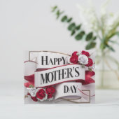 Poscards Mother's Day Fleur 04 Postkarte (Stehend Vorderseite)