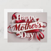 Poscards Mother's Day Fleur 05 Postkarte (Vorne/Hinten)