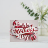 Poscards Mother's Day Fleur 05 Postkarte (Stehend Vorderseite)