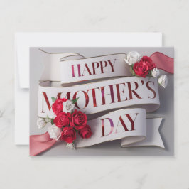 Poscards Mother's Day Fleur Postkarte