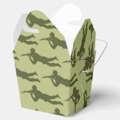 Pose der grünen Armee Men Sniper Geschenkschachtel (Geöffnet)