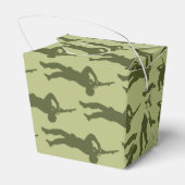 Pose der grünen Armee Men Sniper Geschenkschachtel (Rückseite)