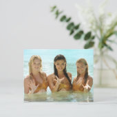 Pose der Wassergruppe Postkarte (Stehend Vorderseite)