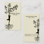 Pose des Baums 23 Visitenkarte (Vorne/Hinten)