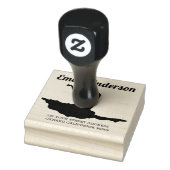 Pose des weiblichen Tanzes Gummistempel (Stempel)