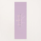 Pose für den Flow-Warrior Yogamatte (Vorderseite)