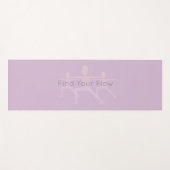 Pose für den Flow-Warrior Yogamatte (Vorderseite (Horizontal))