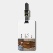 Pose Gepäckanhänger (Vorderseite vertikal)