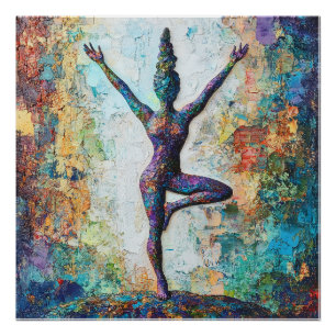 Pose Glossy Poster