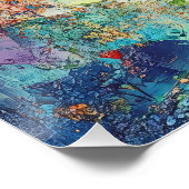 Pose Glossy Poster (Ecke)