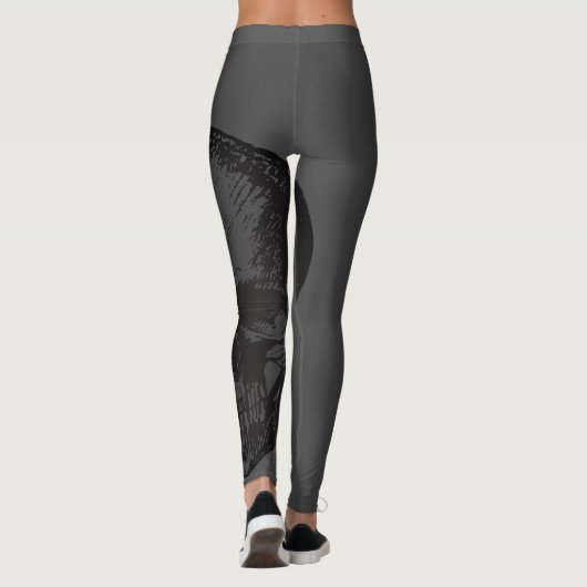 Pose | LEGGINGS | Grau (Rückseite)