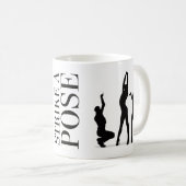 Pose markieren - Vogue - beidseitiges Bild - Kaffeetasse (VorderseiteRechts)