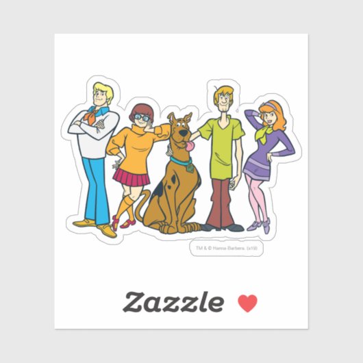 Pose Mystery Inc Aufkleber (Blatt)