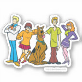 Pose Mystery Inc Aufkleber (Vorderseite)