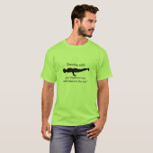 Pose Peacock - Funny Yoga T Shirt (Vorne ganz)