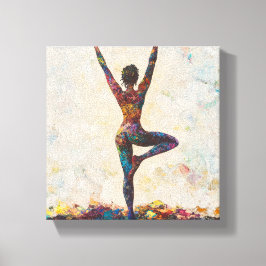 Pose Stretched Canvas Print Leinwanddruck