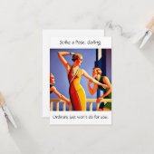 Pose treffen karte (Vorderseite/Rückseite Beispiel)