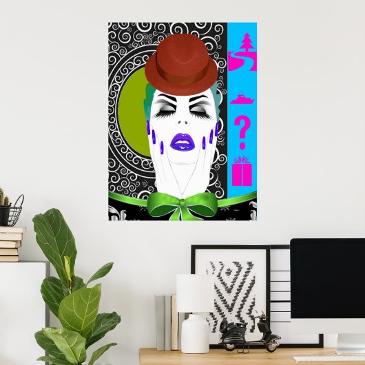 Pose treffen poster (Heimbüro)