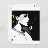 Pose treffen postkarte (Vorne/Hinten)