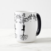 Pose Yoga Tasse (VorderseiteRechts)