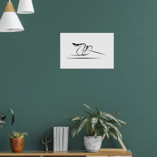 Pose zur Koordinierung von Pilates - Reformer Poster