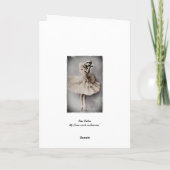 Posed en Pointe Karte (Rückseite)