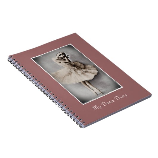 Posed en Pointe Notizblock (Rechte Seite)