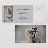Posed en Pointe Visitenkarte (Vorne/Hinten)