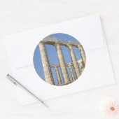 poseiden runder aufkleber (Umschlag)