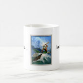 Poseidon…. betrachten Sie mich! Kaffeetasse (Mittel)
